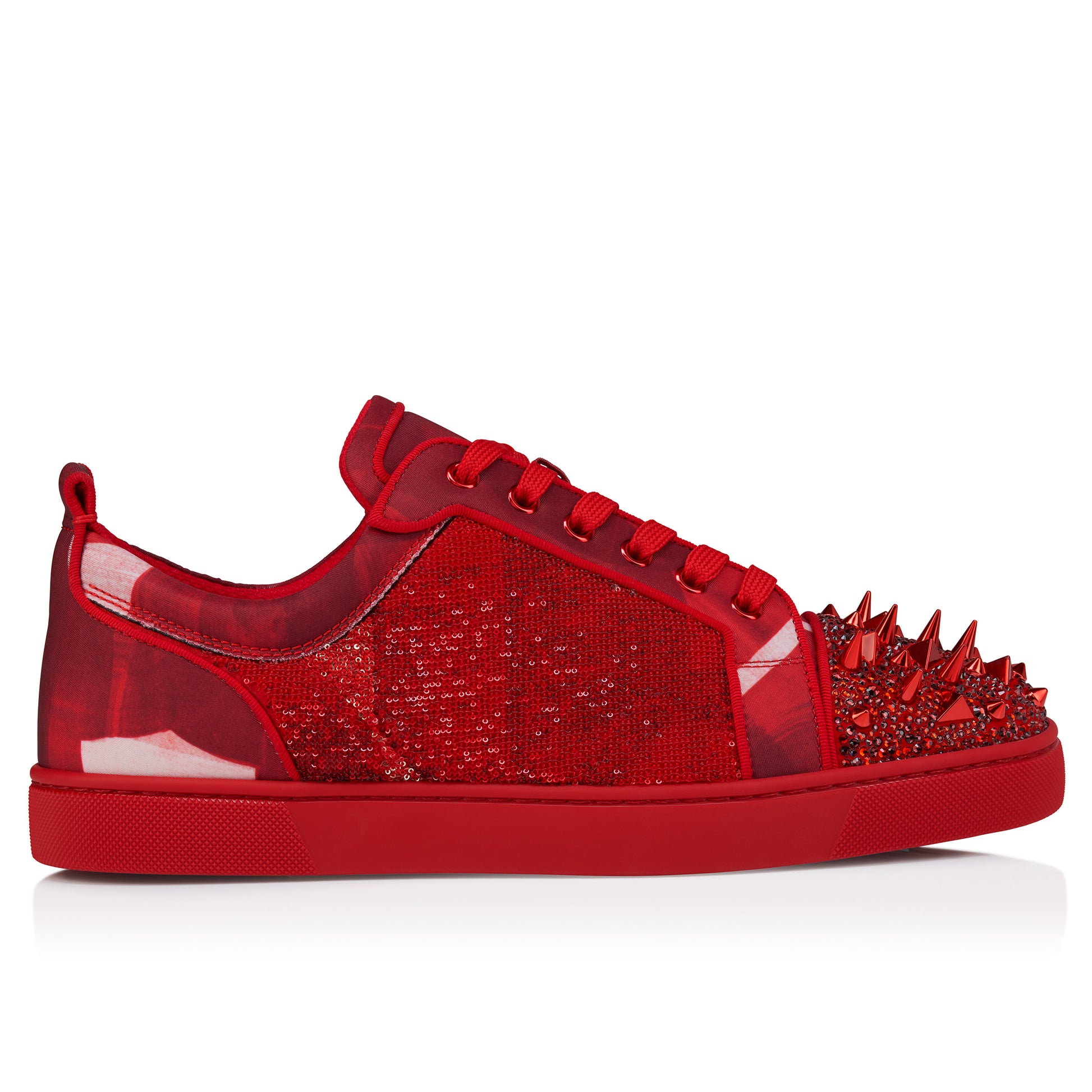 Christian Louboutin Supertracks Pik Jr Men Shoes | Color Red