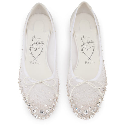 Christian Louboutin Sweetie Jane Sparkling Women Shoes | Color White