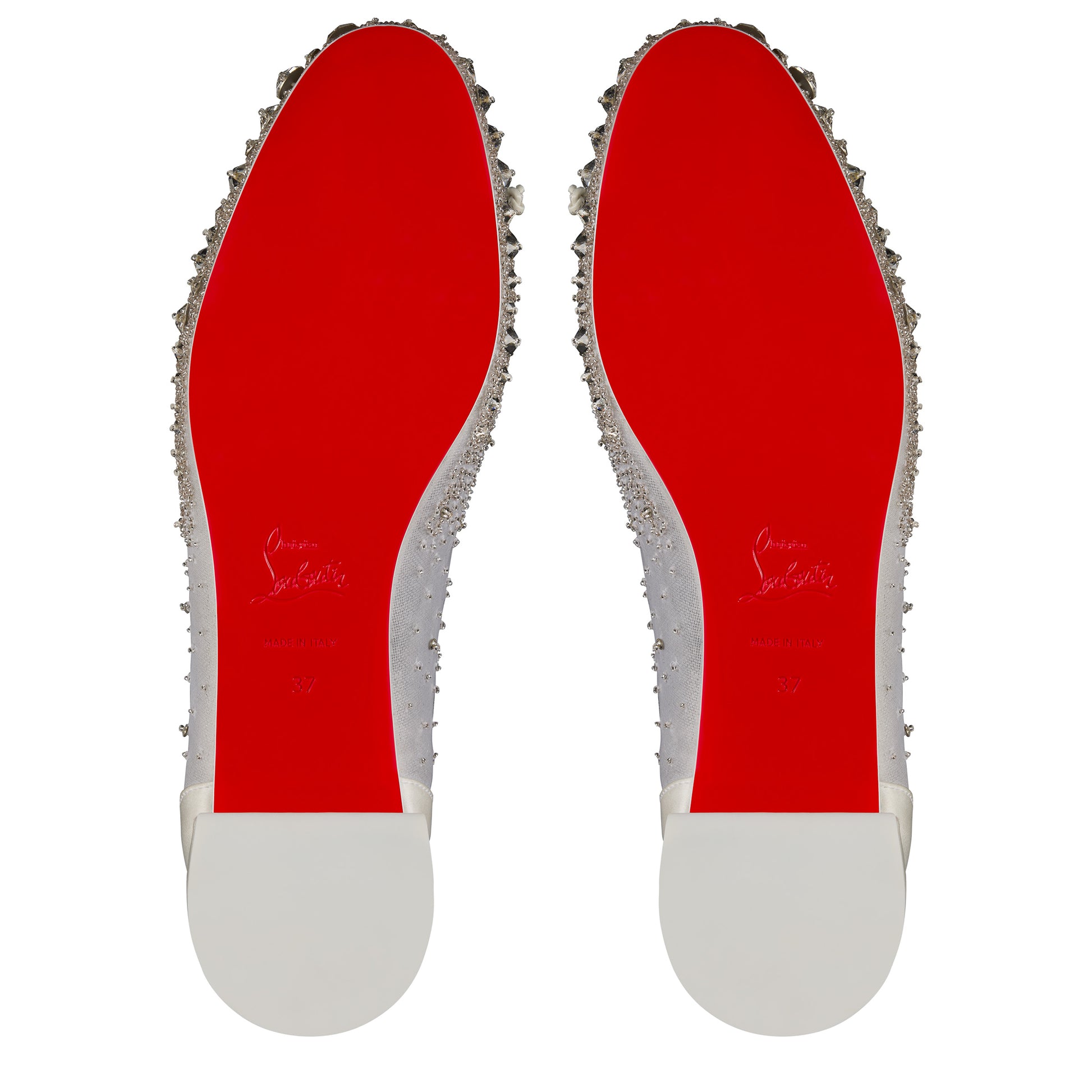 Christian Louboutin Sweetie Jane Sparkling Women Shoes | Color White