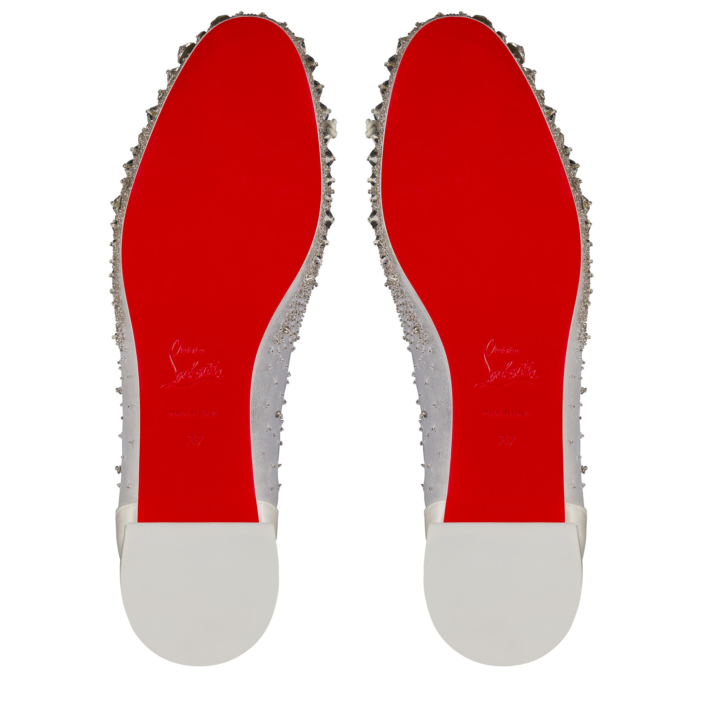 Christian Louboutin Sweetie Jane Sparkling Women Shoes | Color White