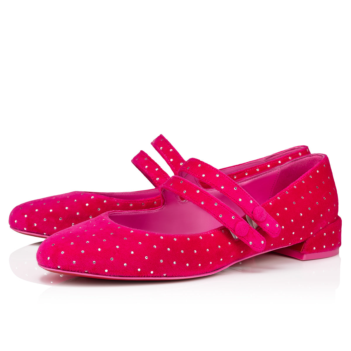 Christian Louboutin Sweet Jane Plum Strass Women Shoes | Color Pink