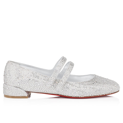 Christian Louboutin Sweet Jane Strass Women Shoes | Color Silver