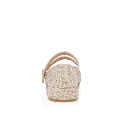 Christian Louboutin Sweet Jane Strass Women Shoes | Color Beige