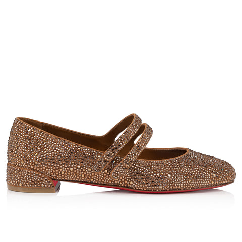 Christian Louboutin Sweet Jane Strass Women Shoes | Color Beige