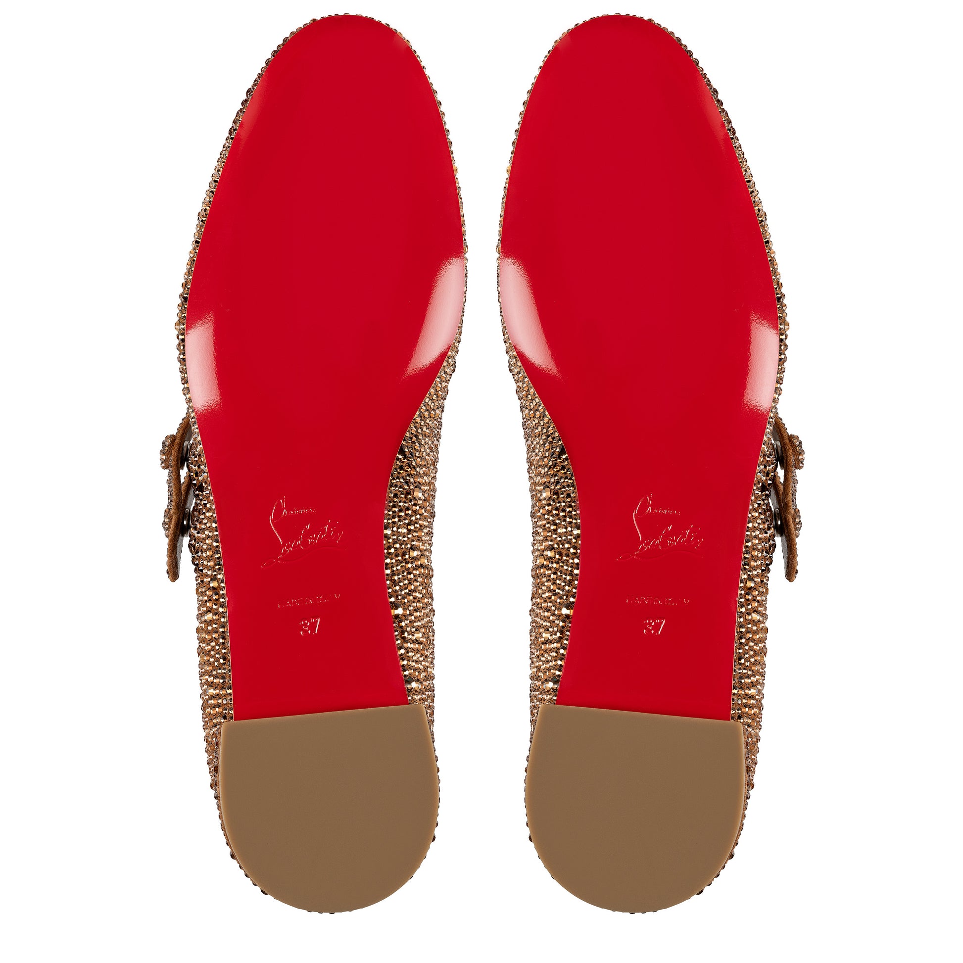 Christian Louboutin Sweet Jane Strass Women Shoes | Color Beige