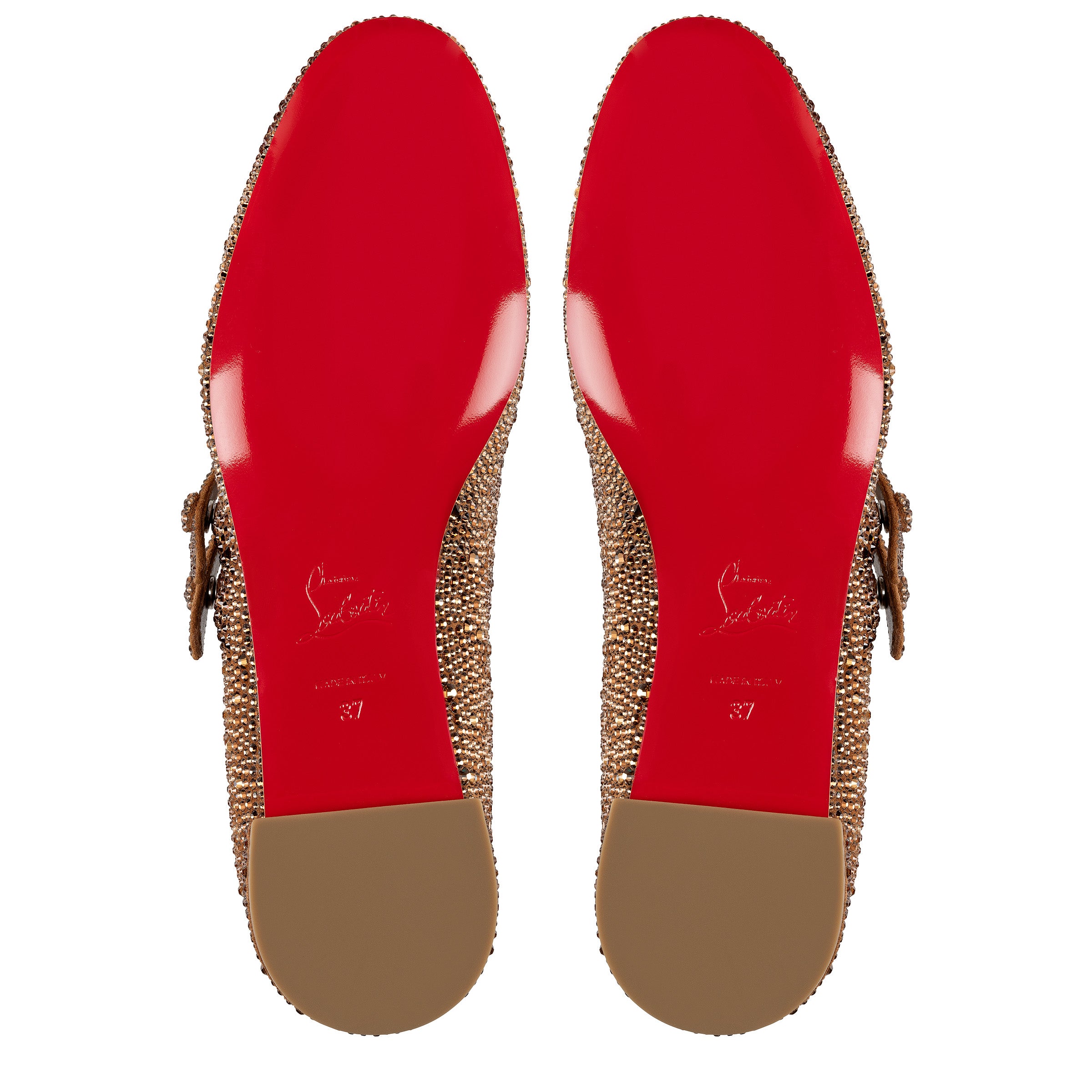 Christian Louboutin Sweet Jane Strass Women Shoes | Color Beige