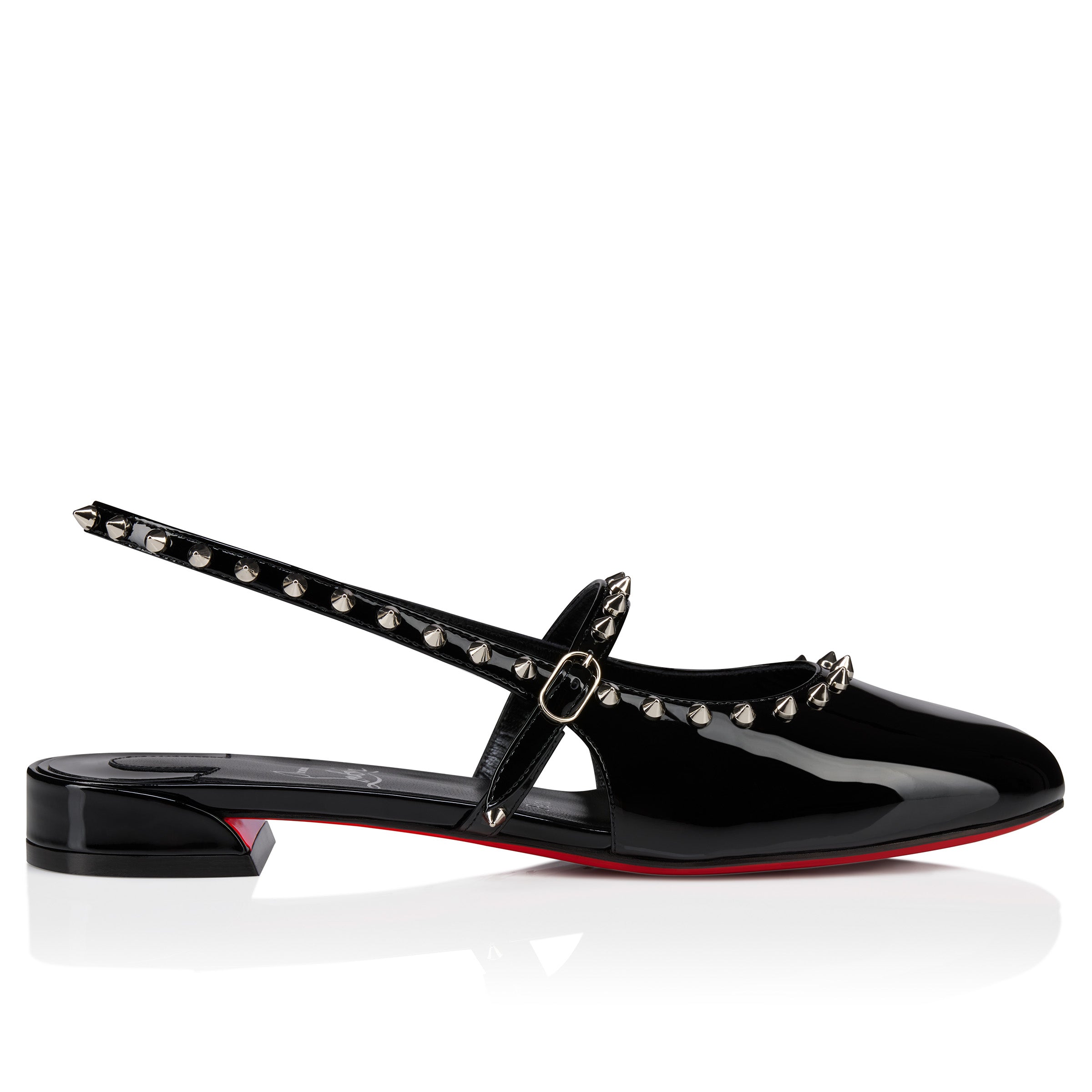 Christian Louboutin Sweet Janispikes Women Shoes | Color Black