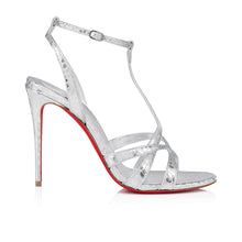 Load image into Gallery viewer, Christian Louboutin Tangueva Women Shoes | Color Silver
