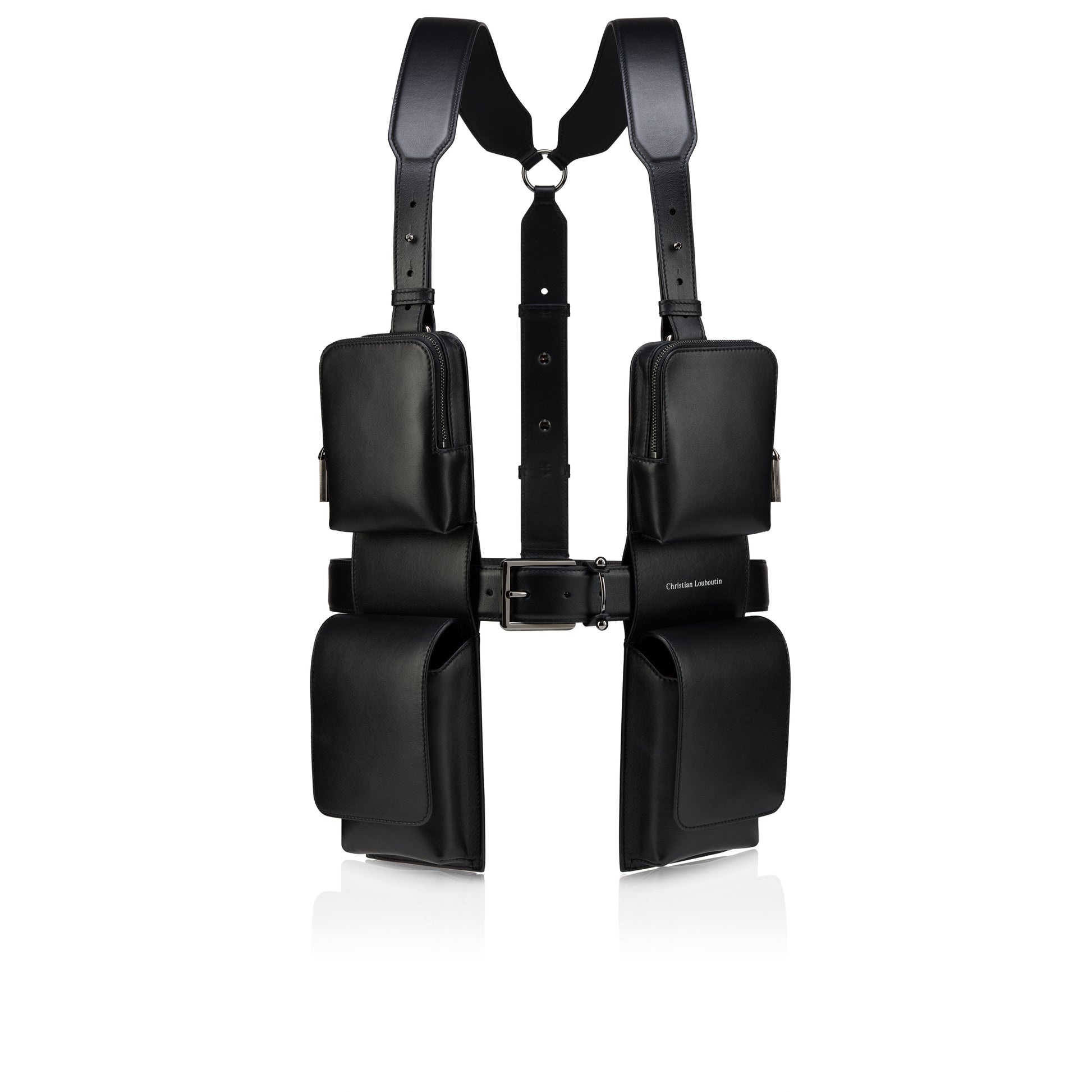 Christian Louboutin Tft-Vi Harness Bag Men Bags | Color Black