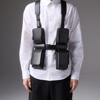 Christian Louboutin Tft-Vi Harness Bag Men Bags | Color Black