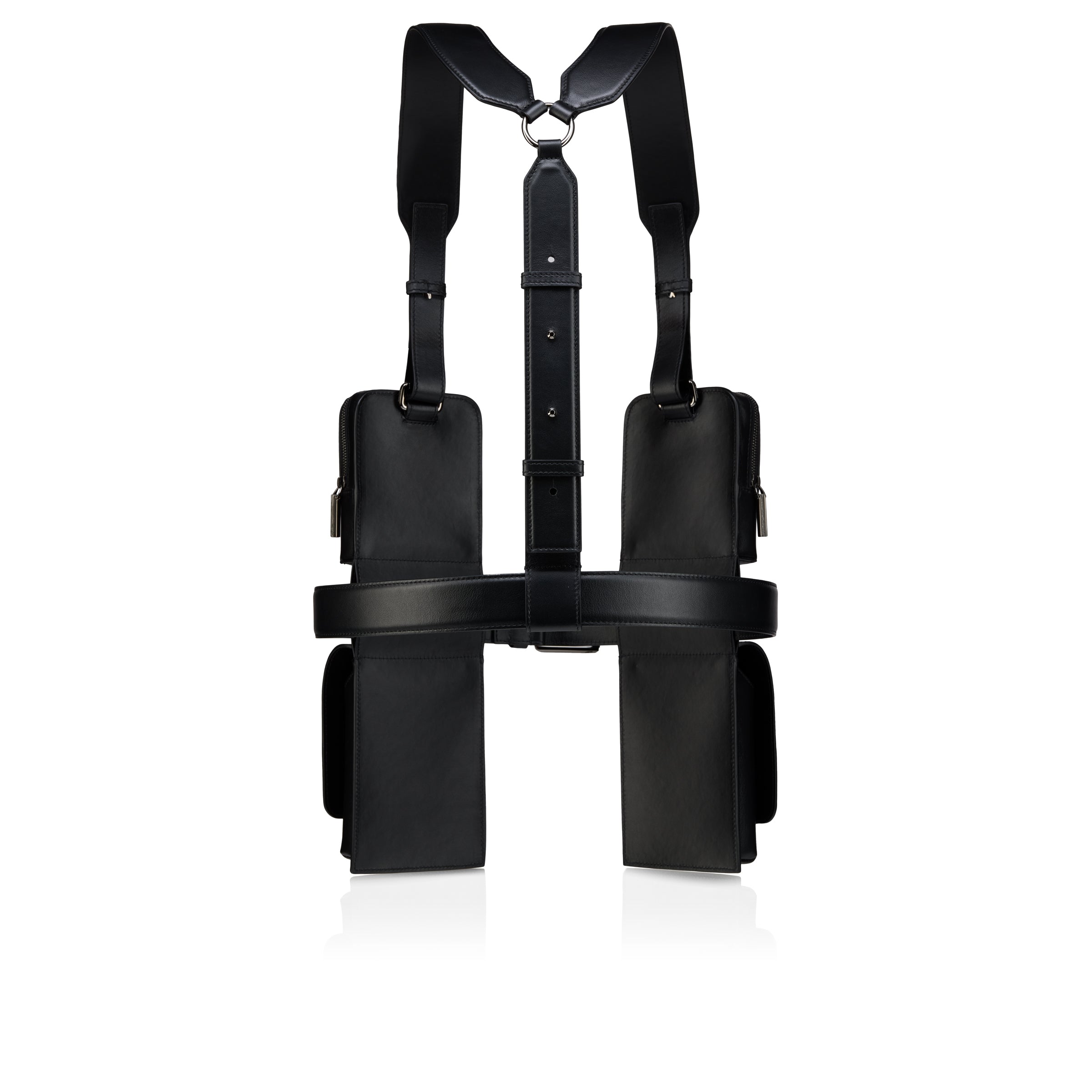 Christian Louboutin Tft-Vi Harness Bag Men Bags | Color Black