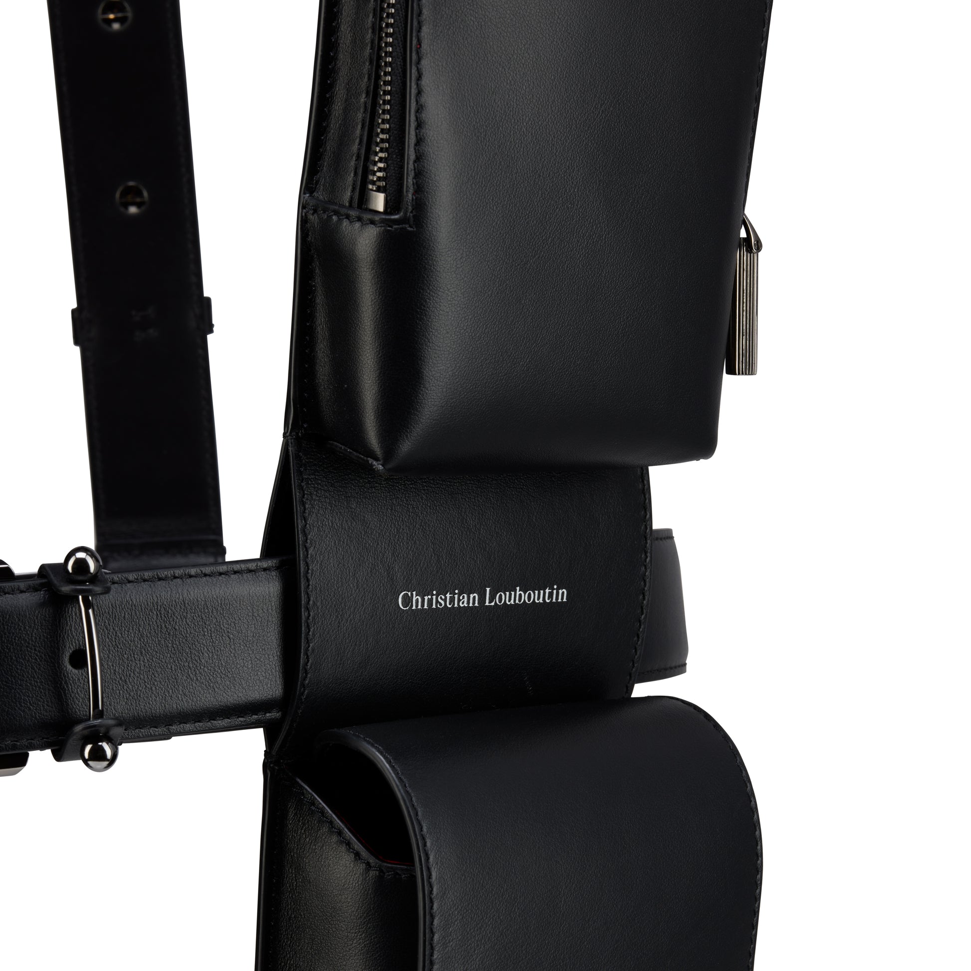 Christian Louboutin Tft-Vi Harness Bag Men Bags | Color Black