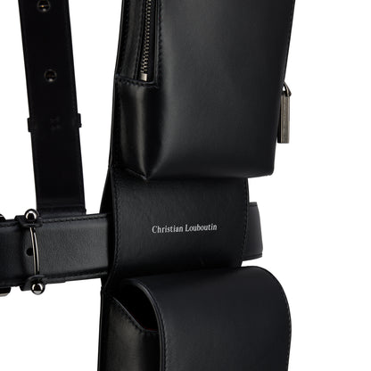 Christian Louboutin Tft-Vi Harness Bag Men Bags | Color Black