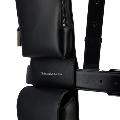 Christian Louboutin Tft-Vi Harness Bag Men Bags | Color Black