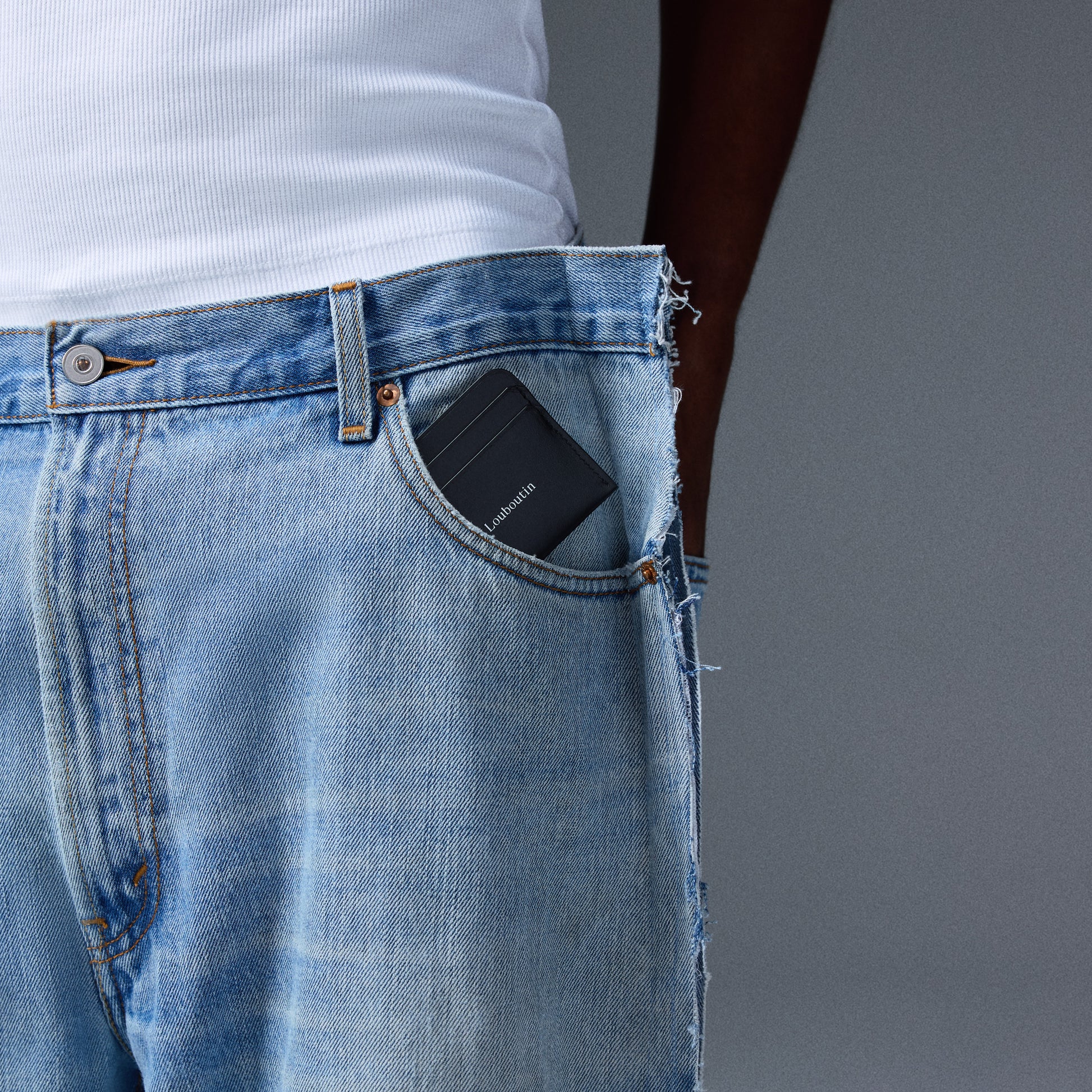 Christian Louboutin The Card Holder Men Accessories | Color Black