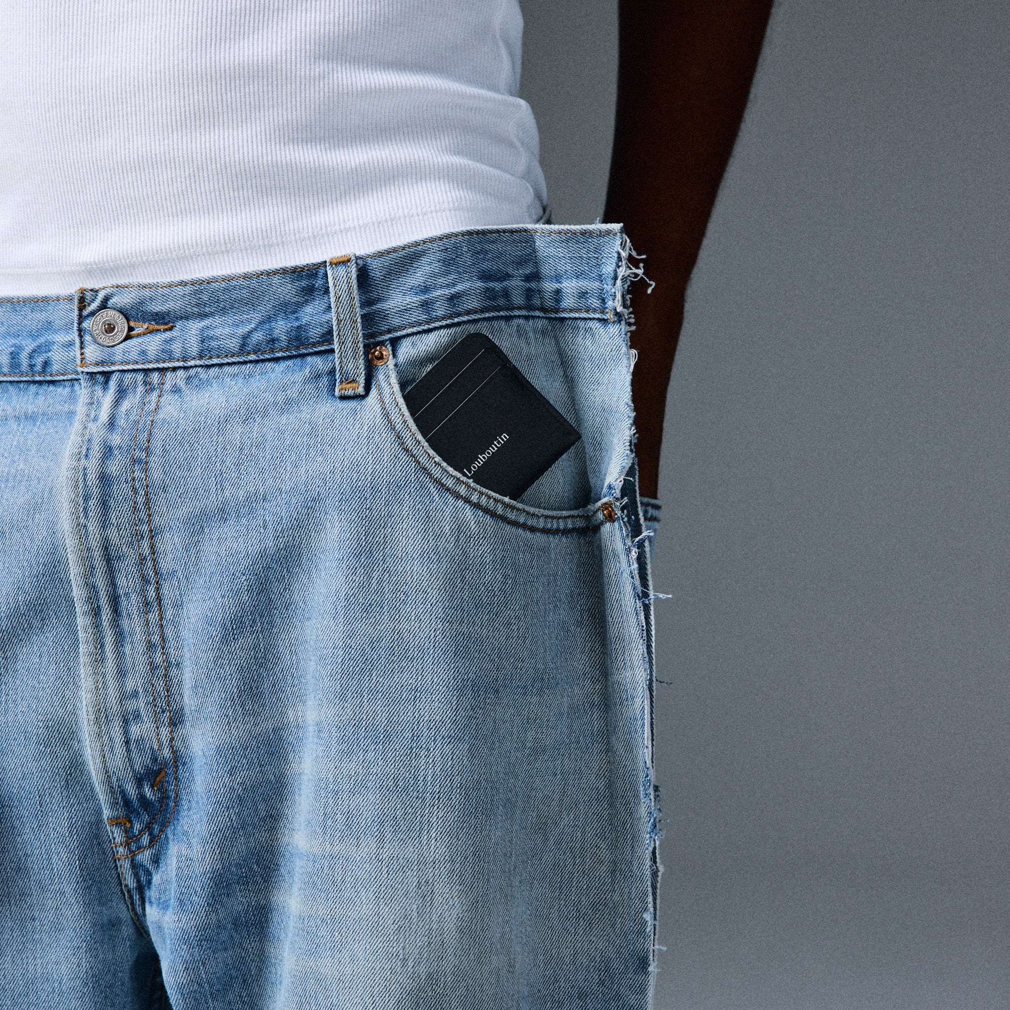 Christian Louboutin The Card Holder Men Accessories | Color Black