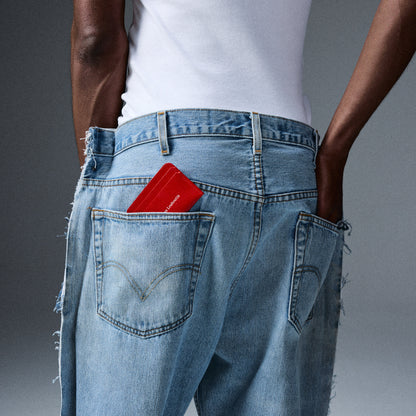 Christian Louboutin The Card Holder Men Accessories | Color Red