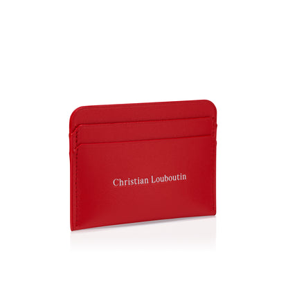 Christian Louboutin The Card Holder Men Accessories | Color Red
