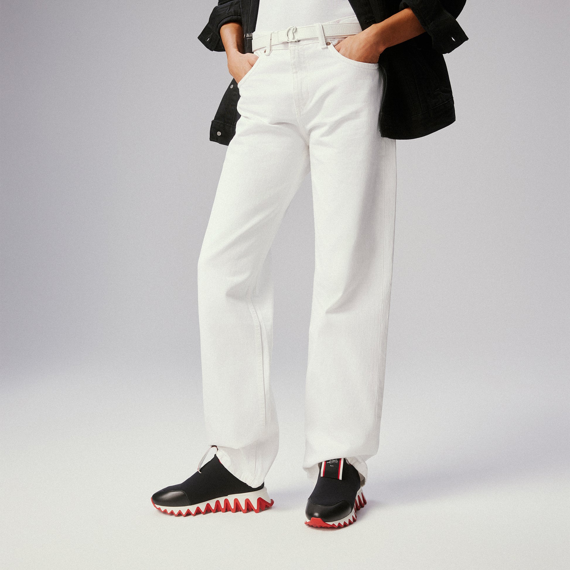 Christian Louboutin Tiketa Run Women Shoes | Color Black