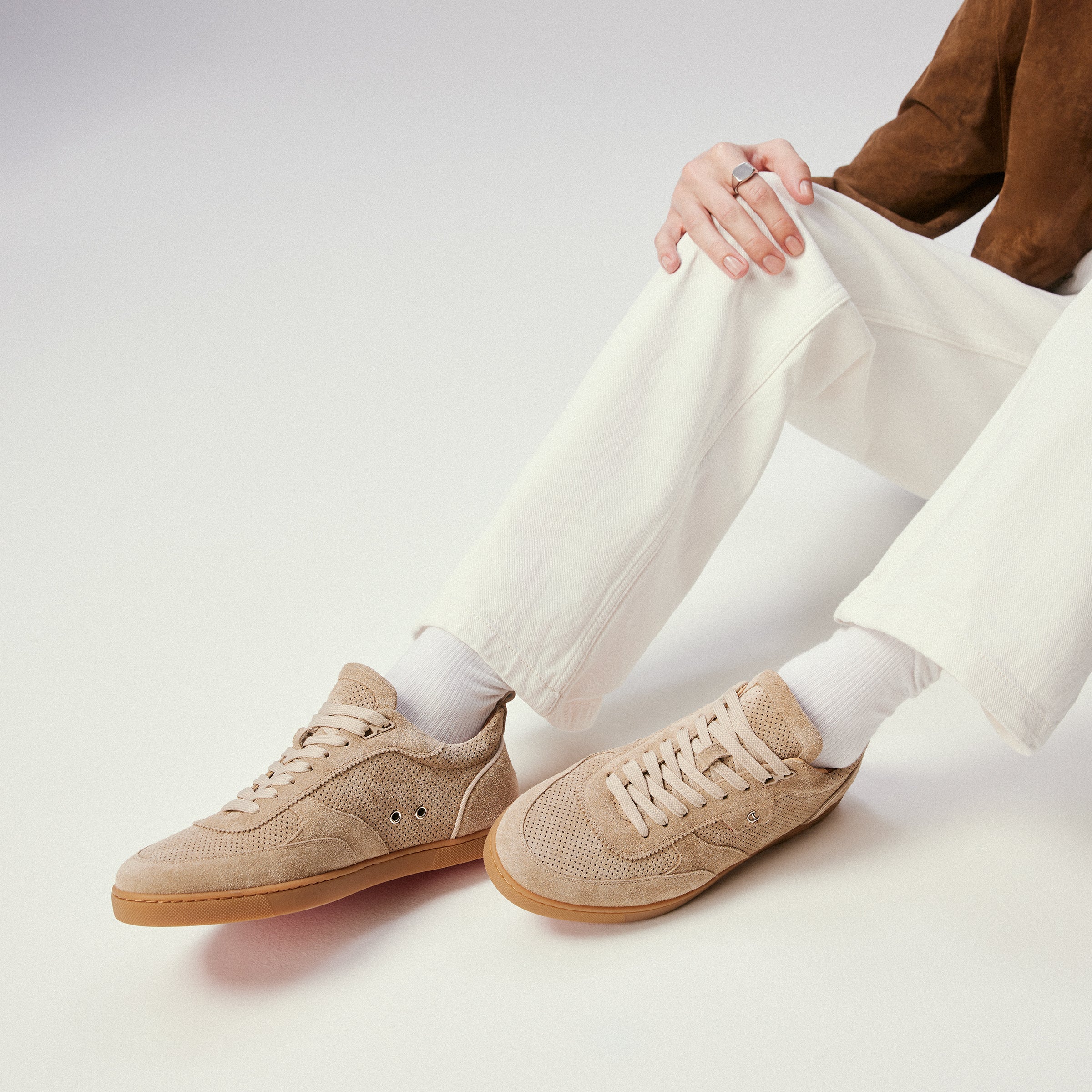 Christian Louboutin Tutti Rui Men Shoes | Color Beige