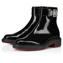 Load image into Gallery viewer, Christian Louboutin Urban Booty Lock Women Shoes | Color Black
