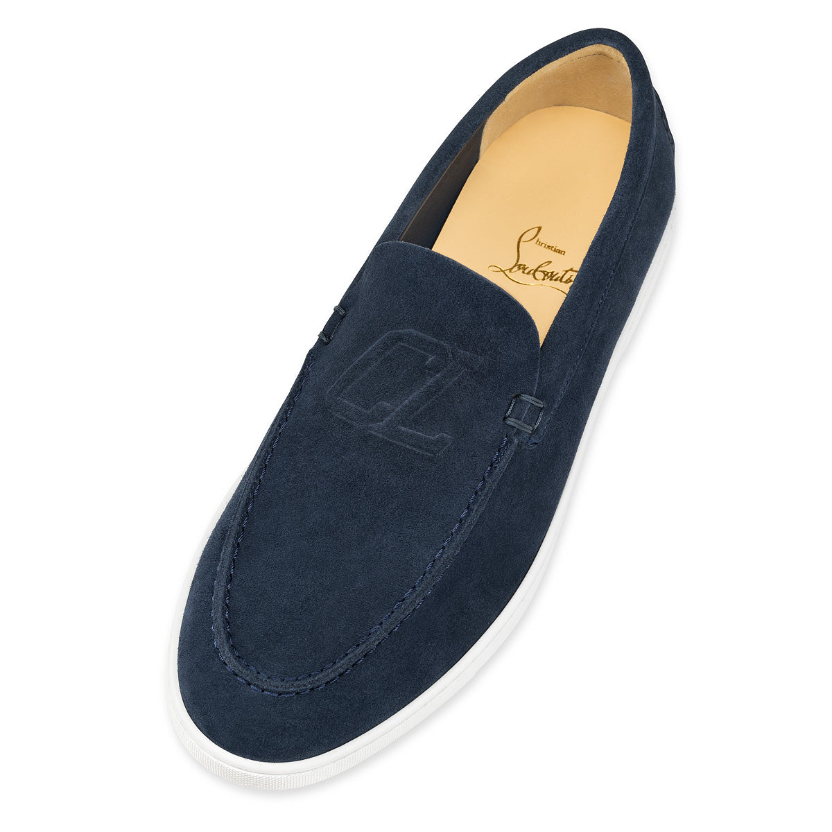 Christian Louboutin Varsiboat Men Shoes | Color Blue