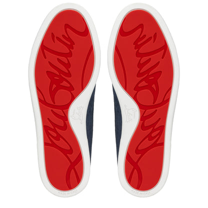 Christian Louboutin Varsiboat Men Shoes | Color Blue