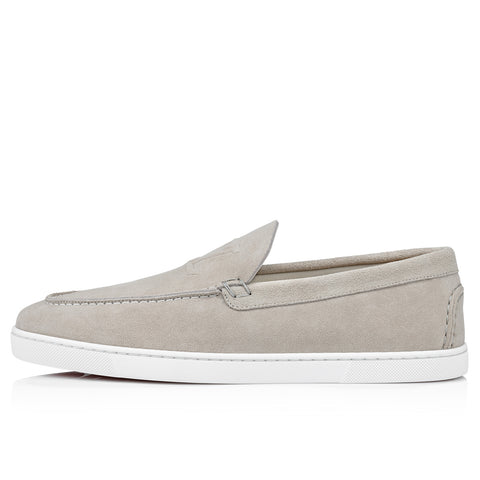 Christian Louboutin Varsiboat Men Shoes | Color Grey