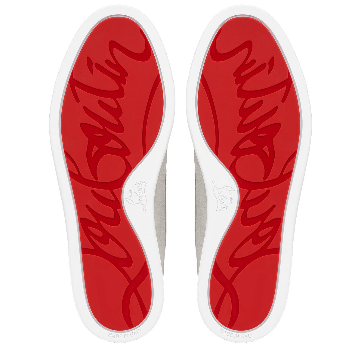 Christian Louboutin Varsiboat Men Shoes | Color Grey