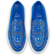 Load image into Gallery viewer, Christian Louboutin Varsiboat Moucharastrass Men Shoes | Color Blue
