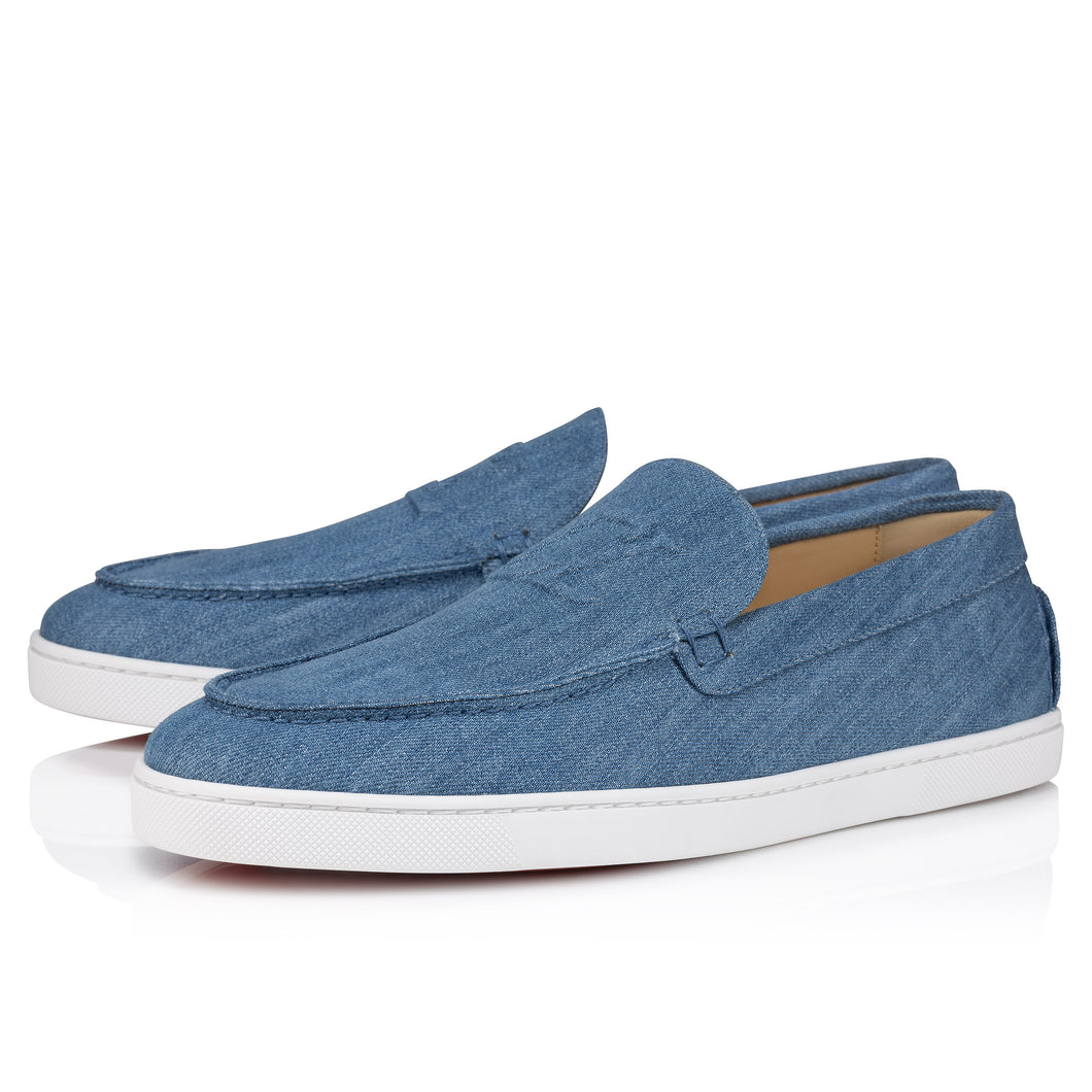 Christian Louboutin Varsiboat Men Shoes | Color Blue