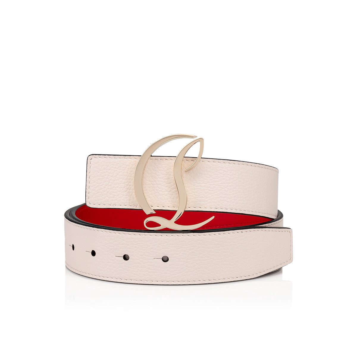 Christian Louboutin Cl Logo Women Belts | Color Beige