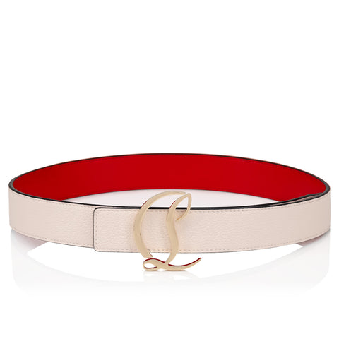 Christian Louboutin Cl Logo Women Belts | Color Beige