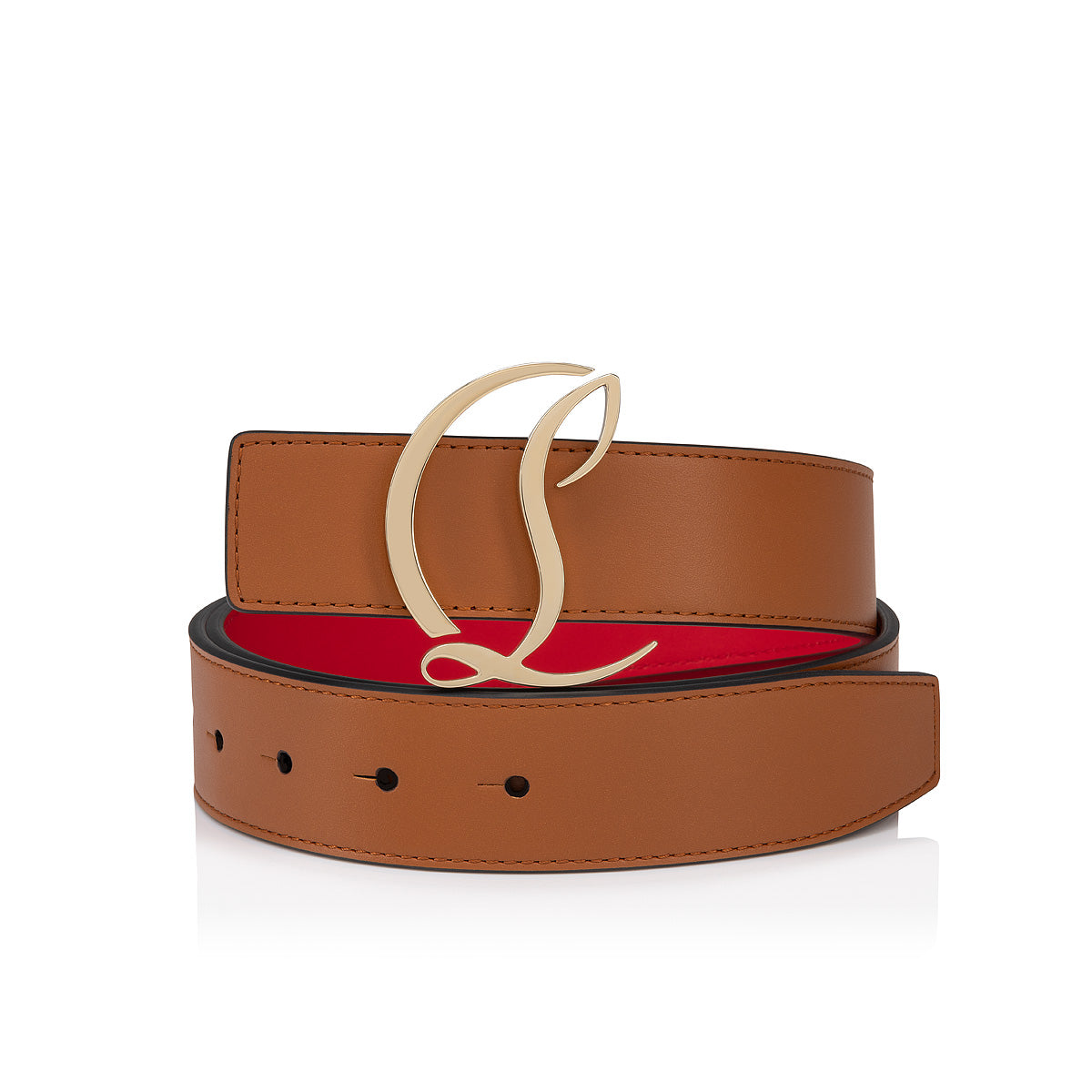 Christian Louboutin Cl Logo Belt  Women Belts | Color Brown