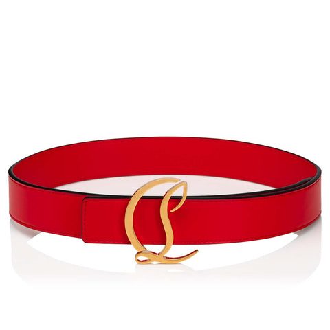 Christian Louboutin Cl Logo Women Belts | Color Red