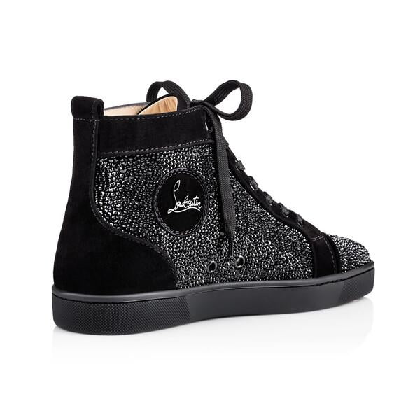 Christian Louboutin Louis Strass Men Shoes | Color Black