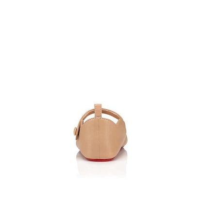 Christian Louboutin Baby Love Chick Kids Unisex Shoes | Color Nude