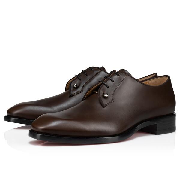 Christian Louboutin Chambeliss Men Shoes | Color Brown New