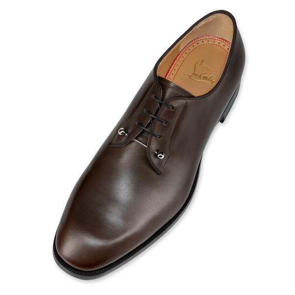 Christian Louboutin Chambeliss Men Shoes | Color Brown New