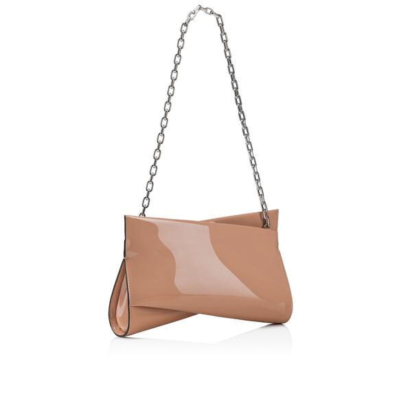 Christian Louboutin Loubitwist Small Women Bags | Color Beige