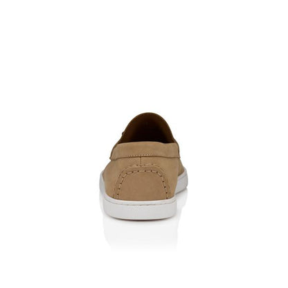 Christian Louboutin Chambeliboat Men Shoes | Color Beige