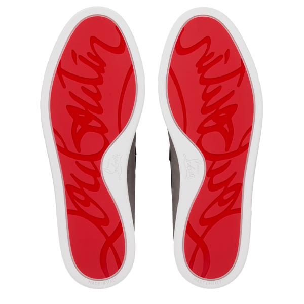 Christian Louboutin Chambeliboat Men Shoes | Color Grey