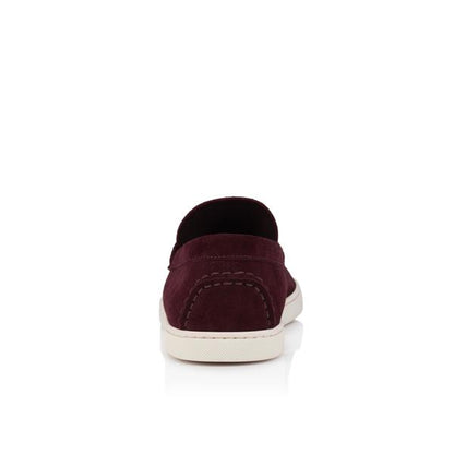 Christian Louboutin Chambeliboat Men Shoes | Color Red