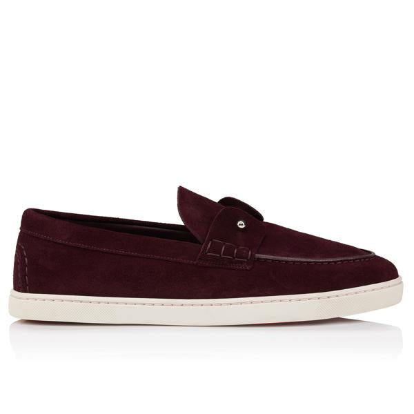 Christian Louboutin Chambeliboat Men Shoes | Color Red