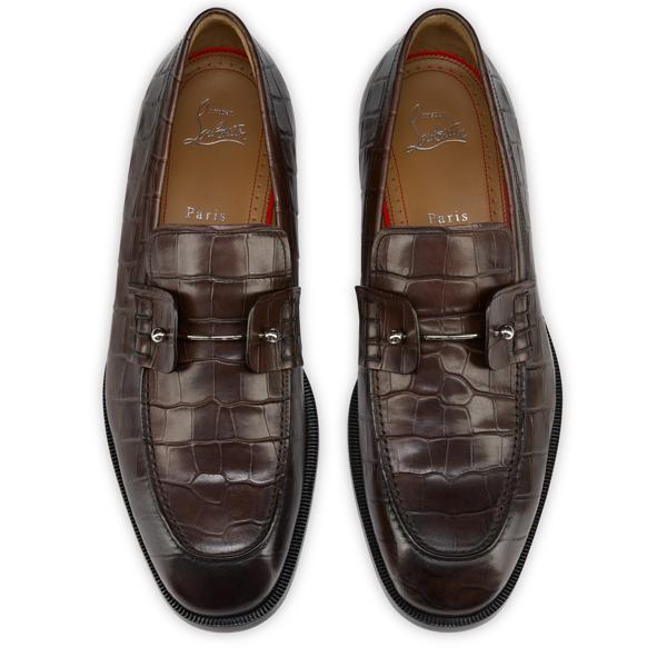 Christian Louboutin Chambelimoc Men Shoes | Color Brown New