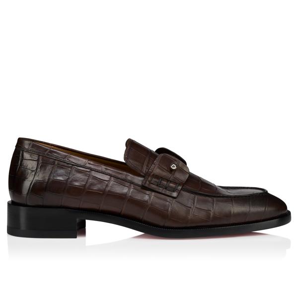 Christian Louboutin Chambelimoc Men Shoes | Color Brown New