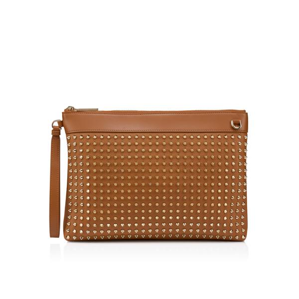 Christian Louboutin Funky Men Bags | Color Brown_new