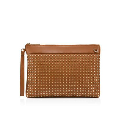 Christian Louboutin Funky Men Bags | Color Brown_new