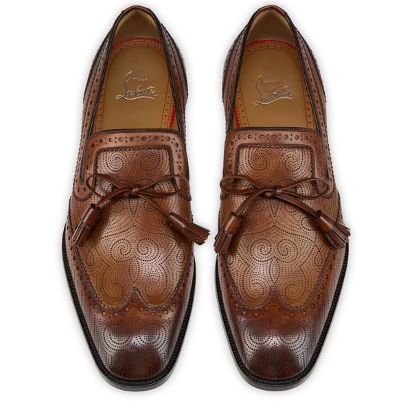 Christian Louboutin Grave Moc Men Shoes | Color Brown New