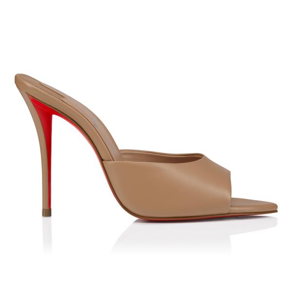 Christian Louboutin Miss Z Mule Women Shoes | Color Nude